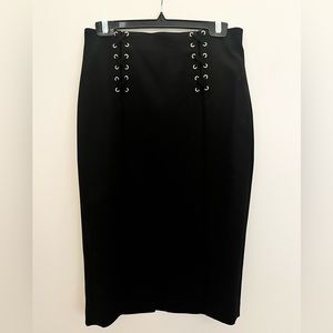 White House Black Market Black Skirt
